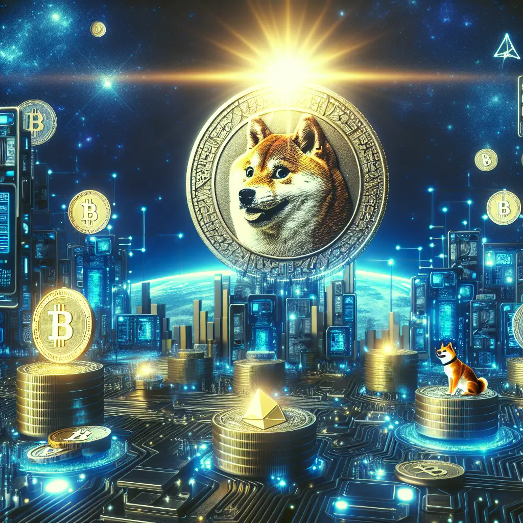 Representation of The future of Shiba Inu Coin in the cryptocurrency market